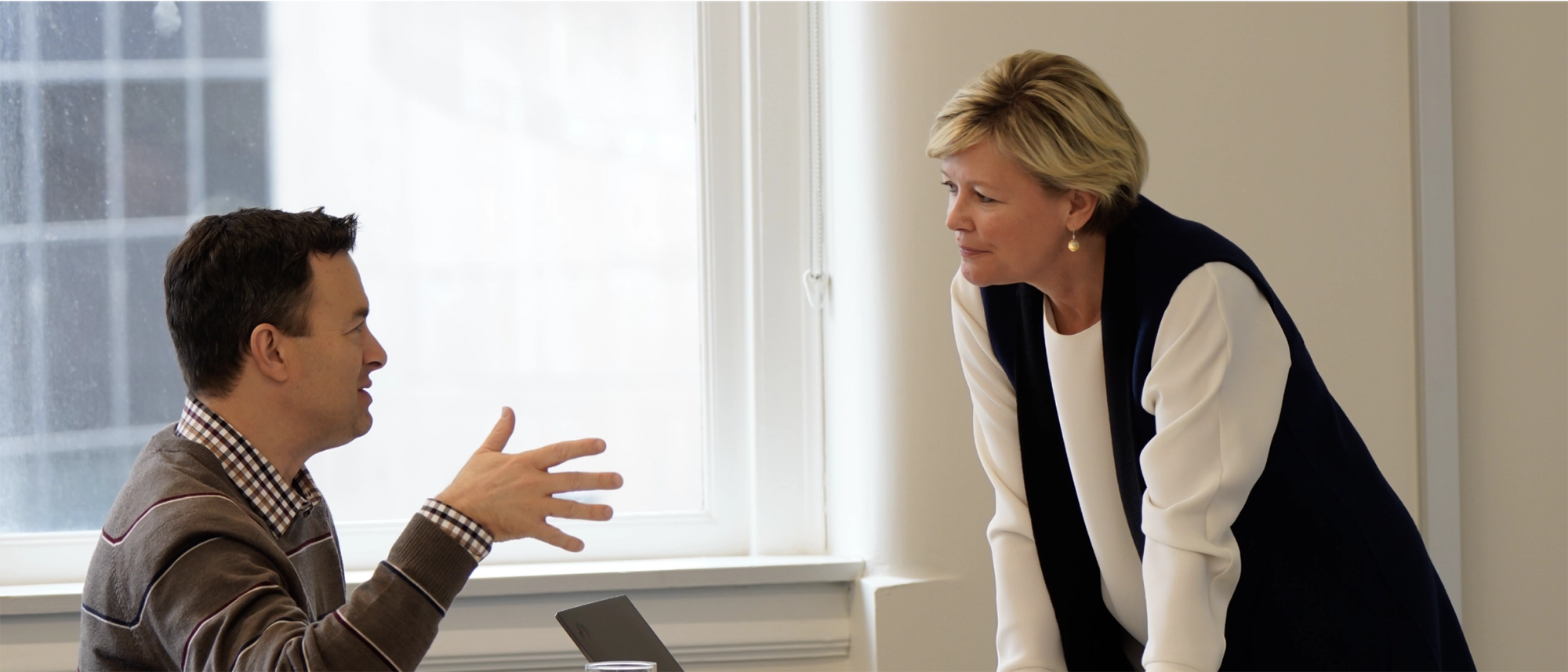 Individual coaching discussion